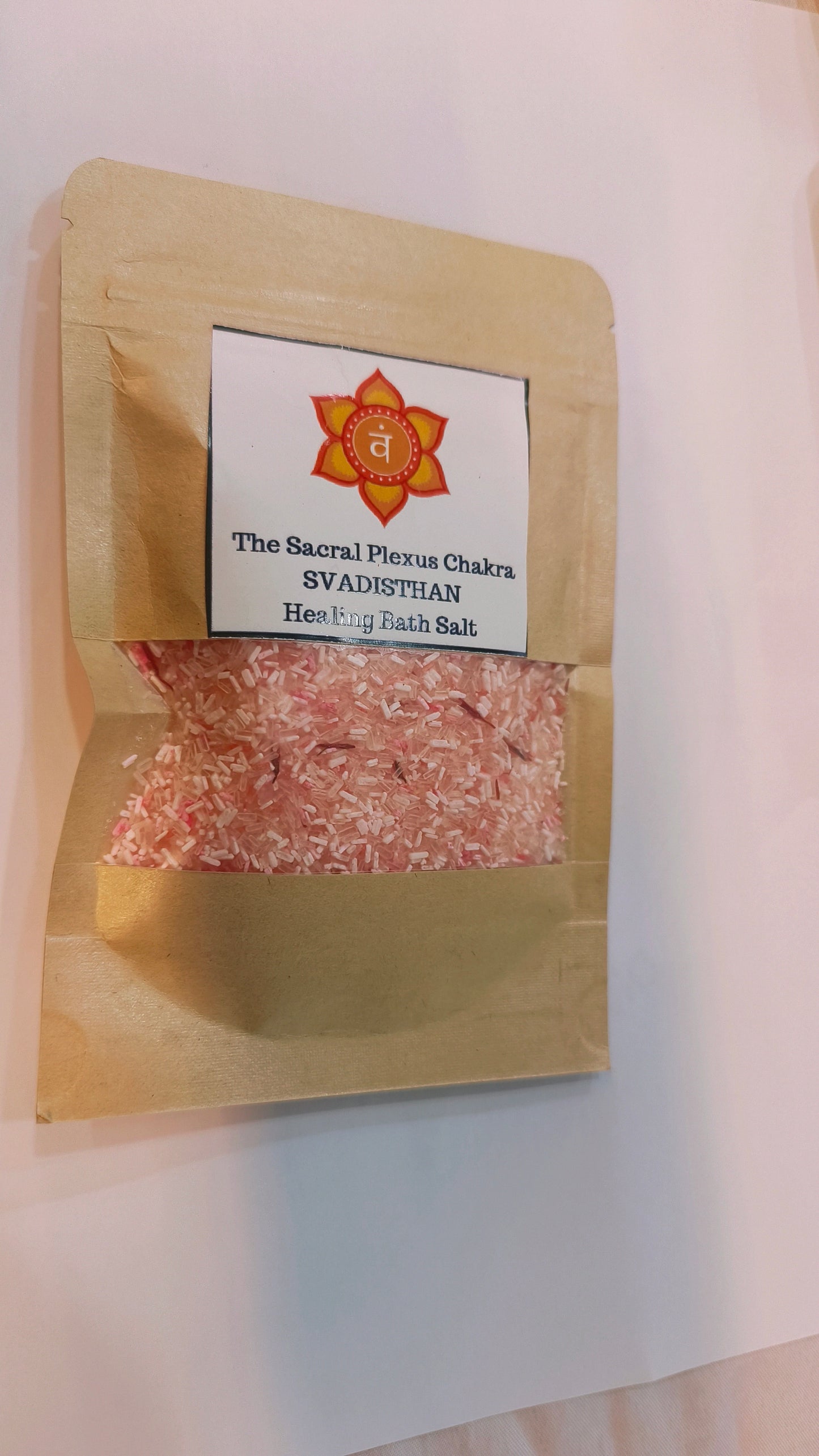 Sacral chakra healing bath salts