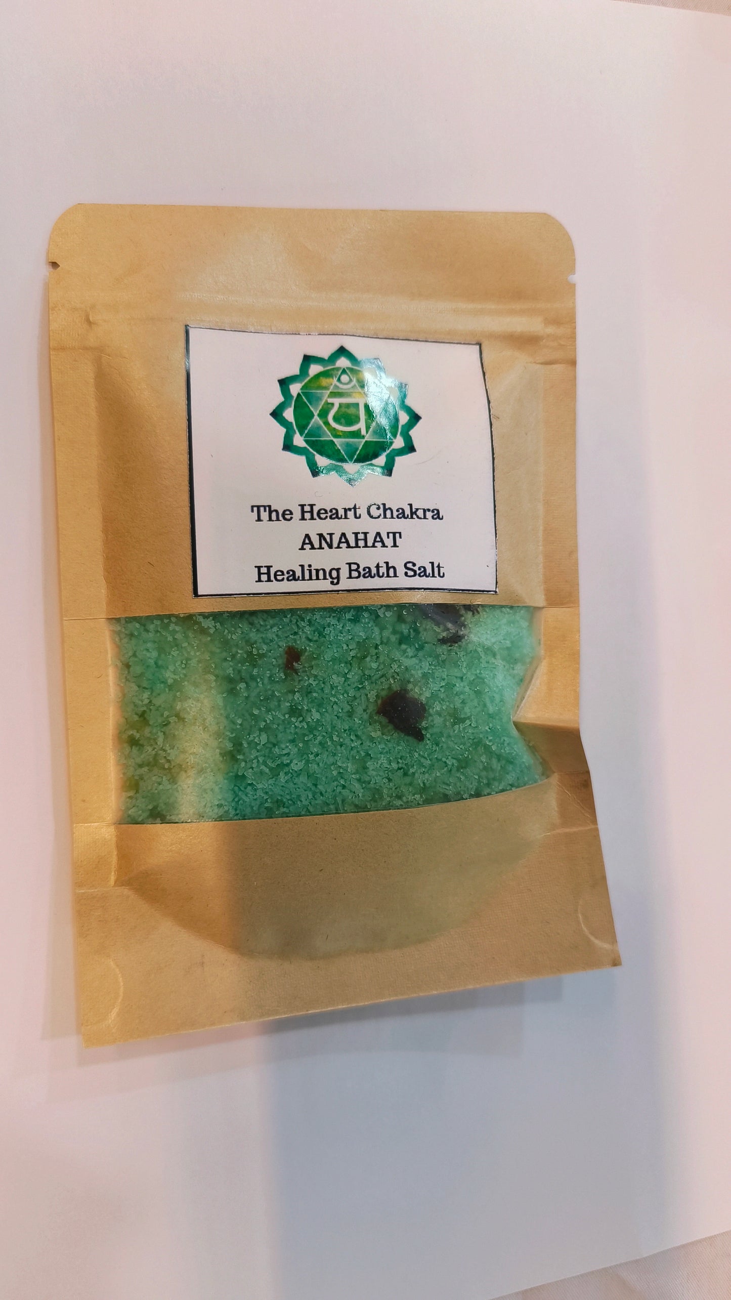 Heart chakra healing bath salts